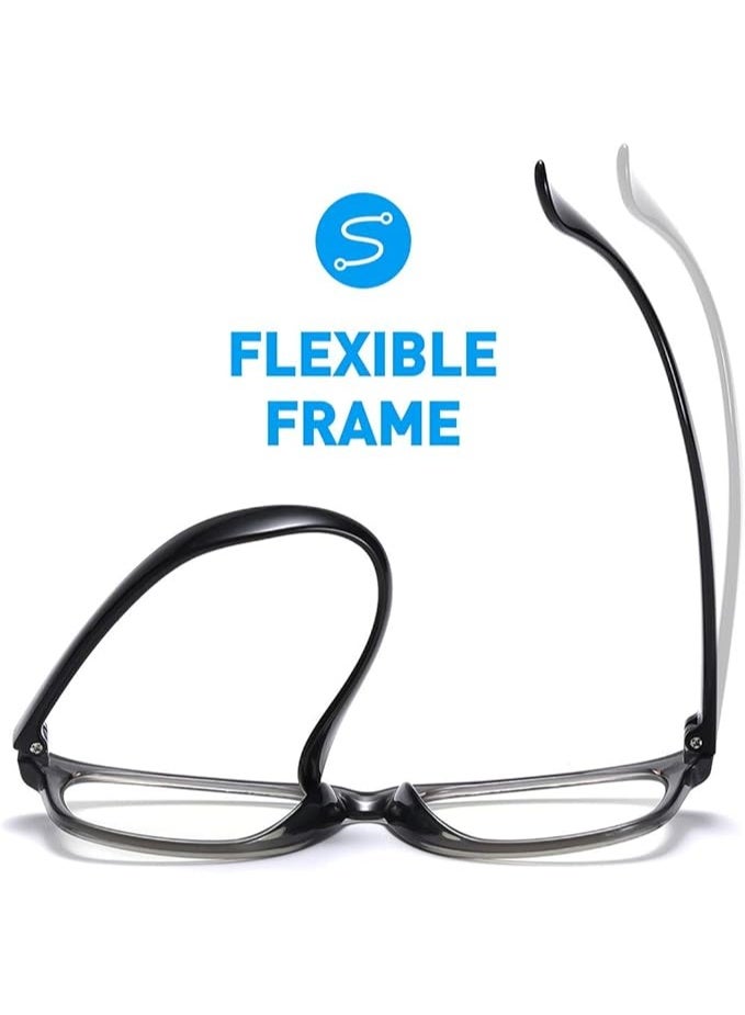 Kids Blue Light Blocking Glasses Girls Boys 2 Pack, Computer Glasses for Kids Age 3-9,Anti Blue Light & Headache - Image 2